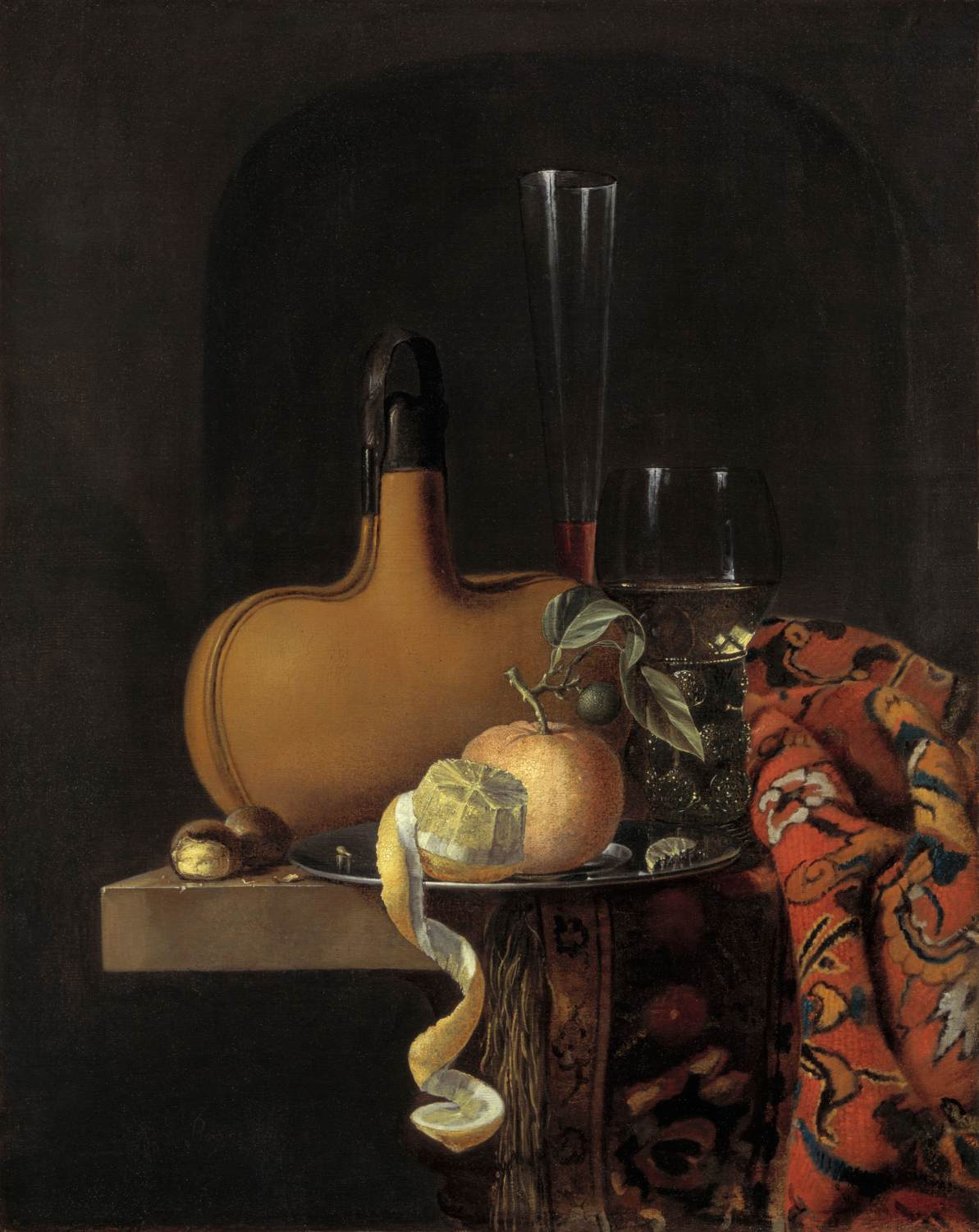 Still-Life with a Flask by