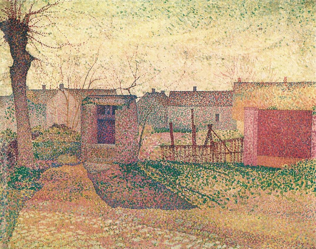 Farmyard by DELAVALLÉE, Henri