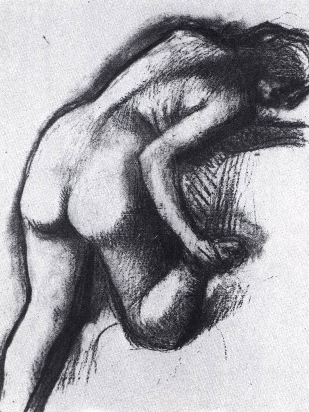 Study of a Nude by DEGAS, Edgar