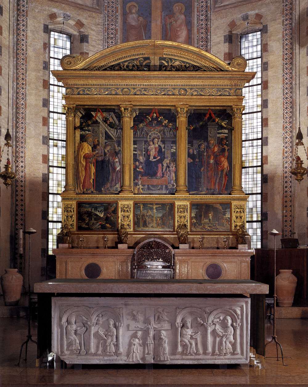 San Zeno Polyptych by MANTEGNA, Andrea