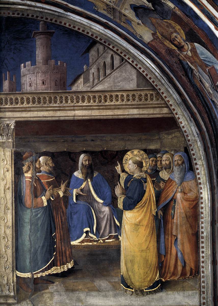 Dispute before Sanhedrin by ANGELICO, Fra