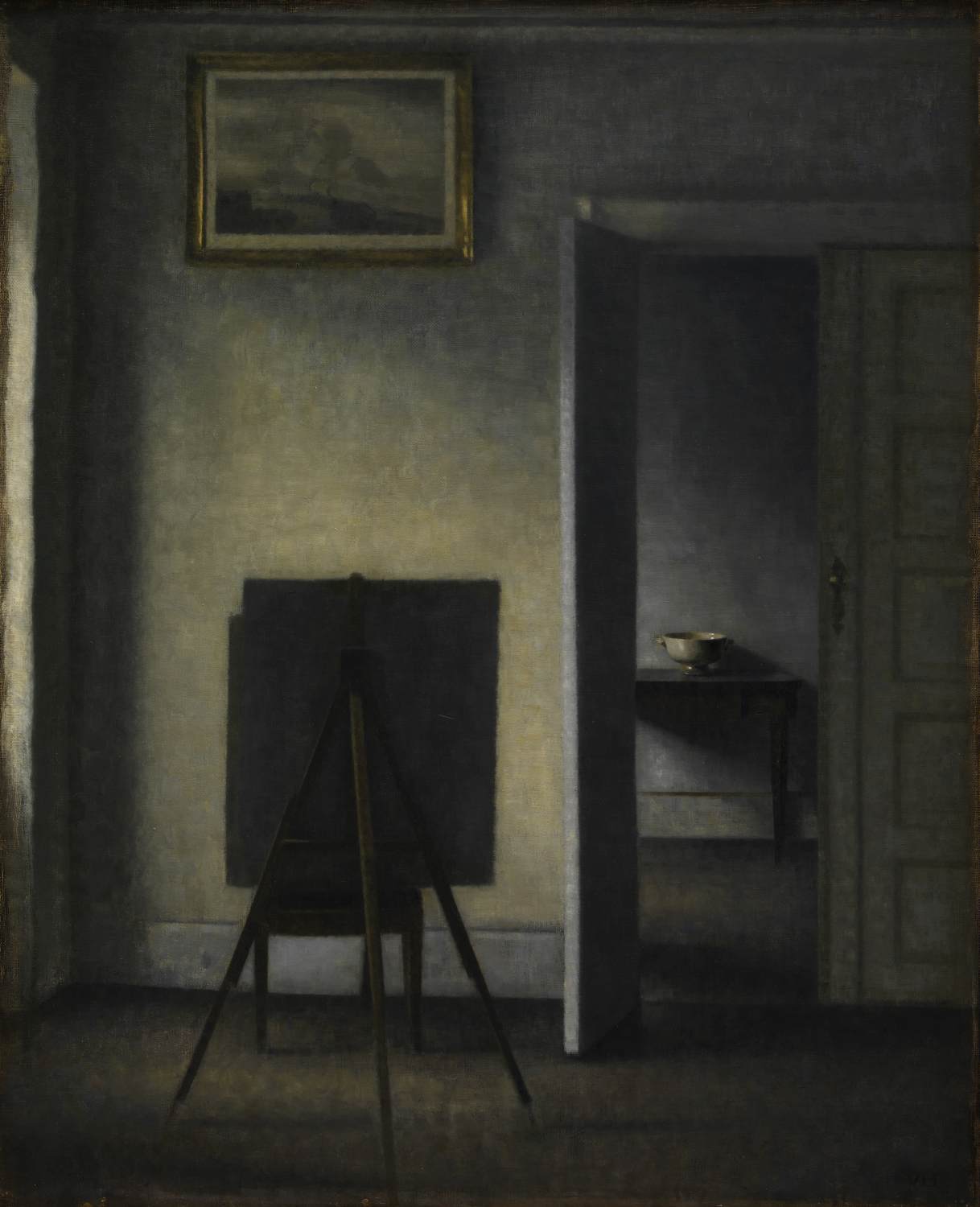 Interior with the Artist's Easel by