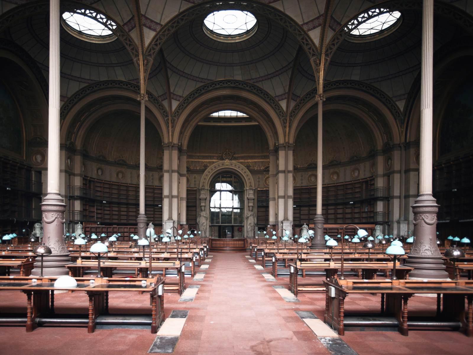 Interior view by LABROUSTE, Henri