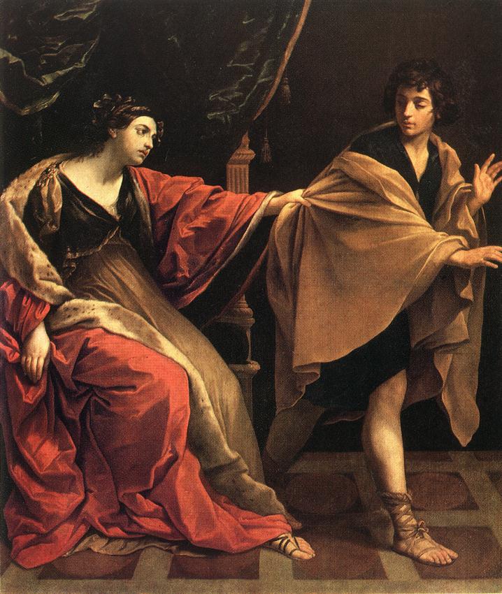 Joseph and Potiphar's Wife by RENI, Guido