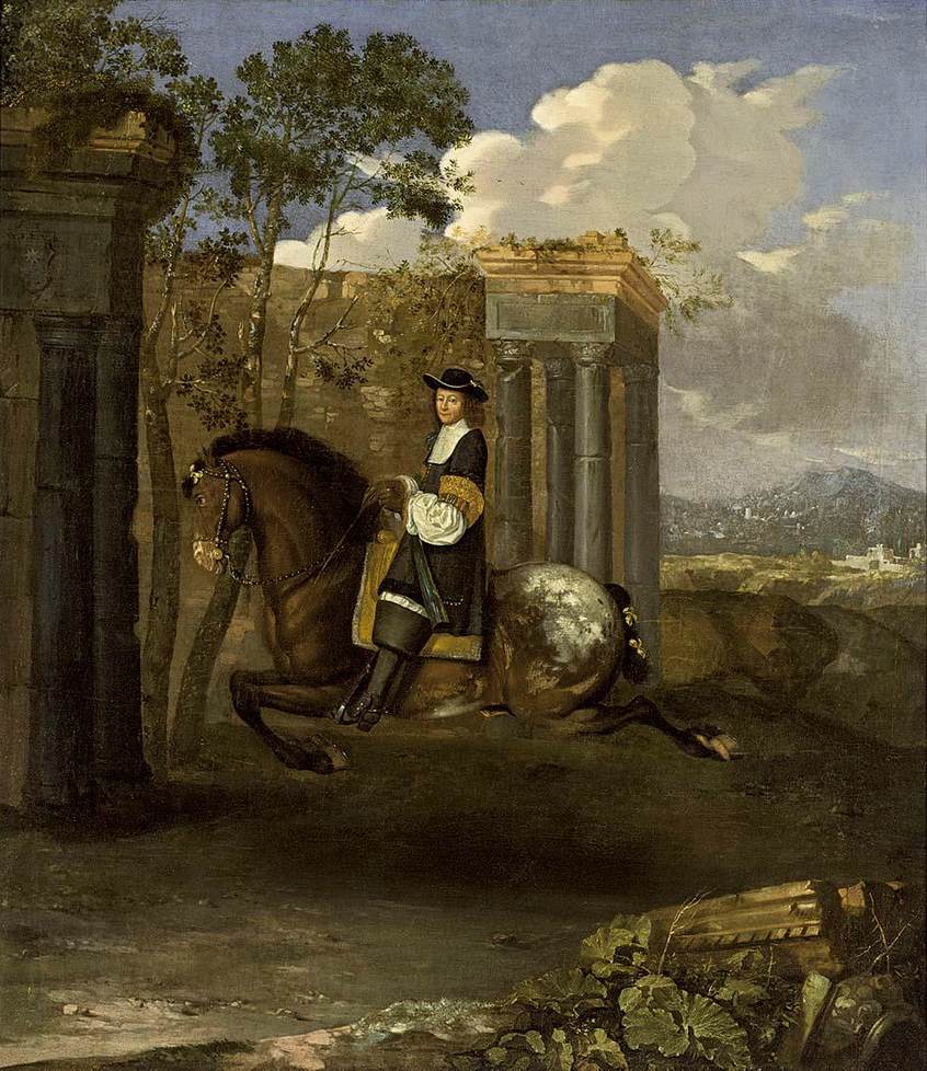 Equestrian Portrait of a Gentleman by