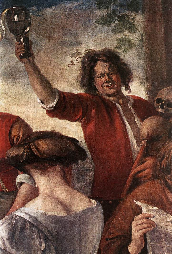 A Merry Party (detail) by STEEN, Jan