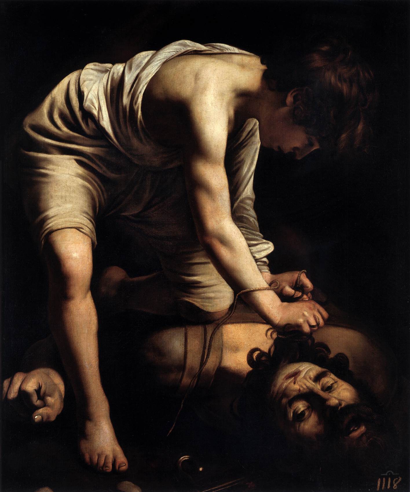 David and Goliath by CARAVAGGIO