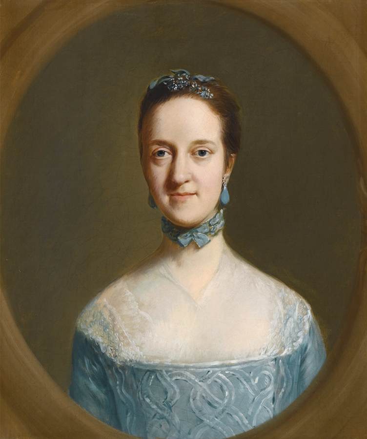 Portrait of Mrs Elizabeth Edgar by