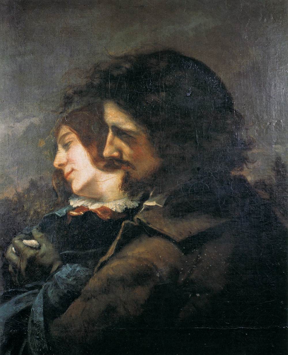 Lovers in the Countryside by COURBET, Gustave