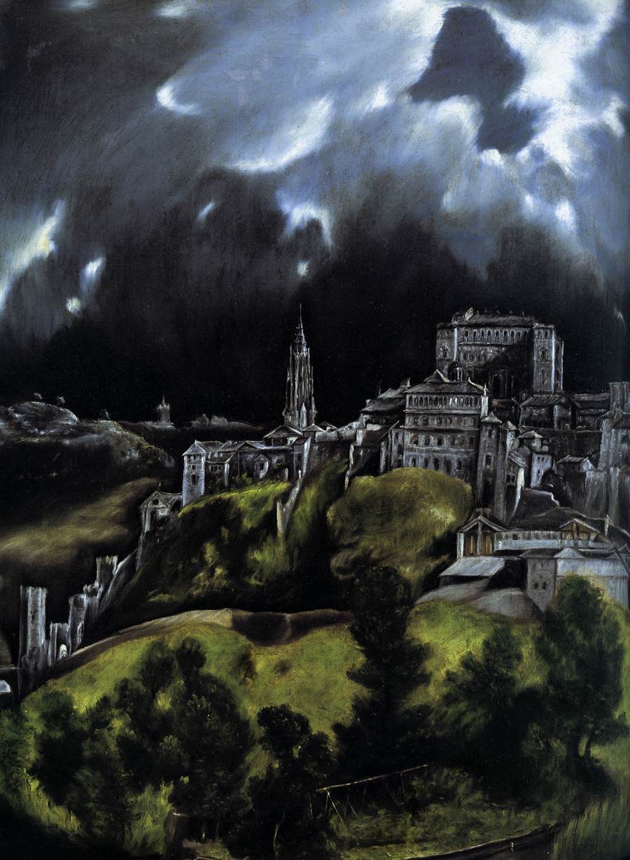 A View of Toledo (detail) by