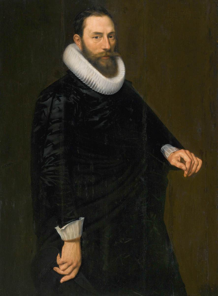 Portrait of a Gentleman by VOORT, Cornelis van der