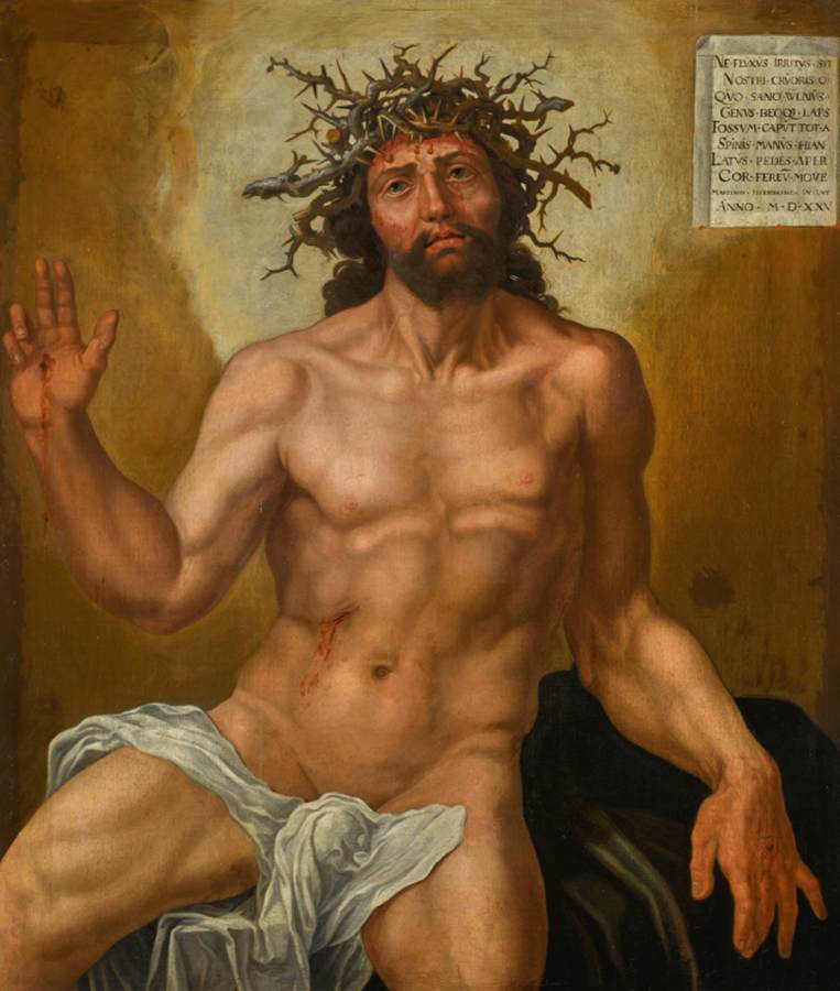 Man of Sorrows by HEEMSKERCK, Maerten van