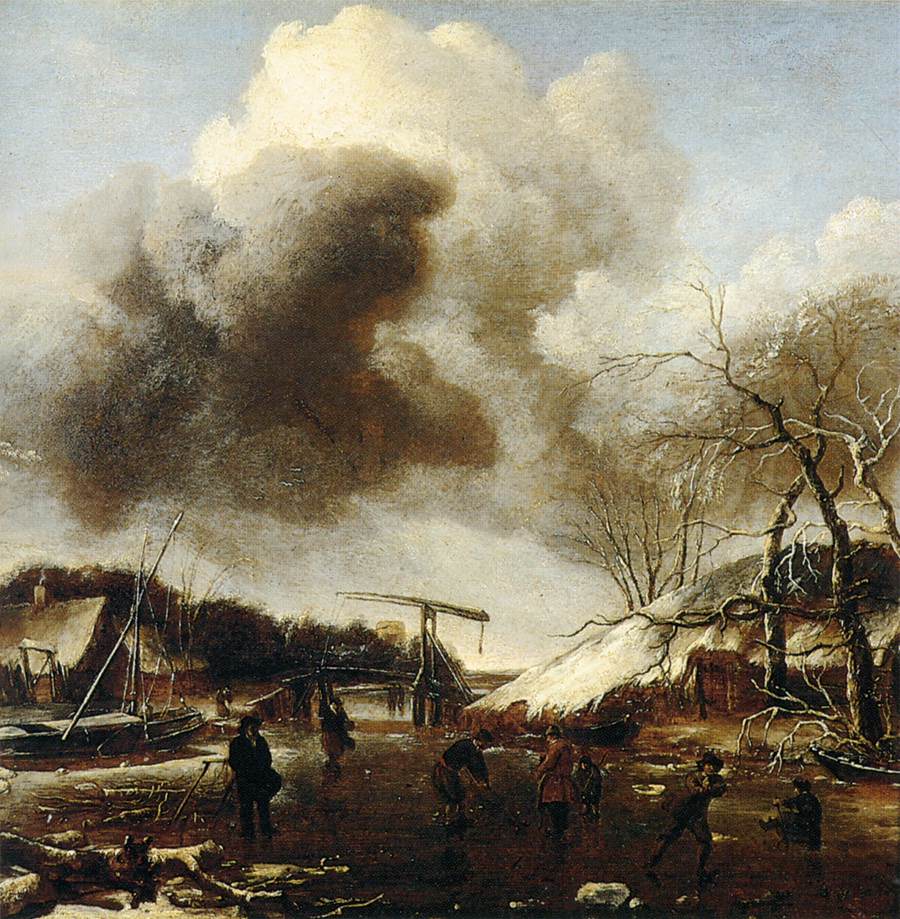 Winter Landscape by CAPPELLE, Jan van de