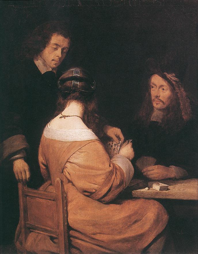 Card-Players by TERBORCH, Gerard