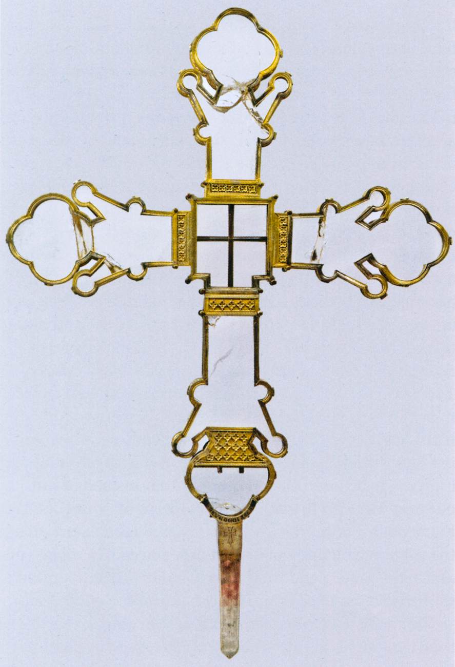 Reliquary cross by BERTUCCIO DA VENEZIA