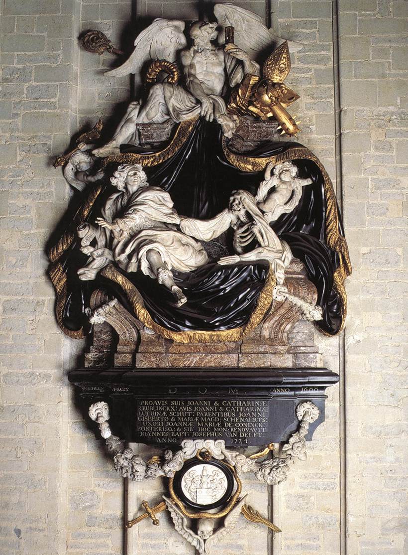 Memorial of the Van Delft and Keurlinckx Families by SCHEEMAEKERS, Petrus the Elder