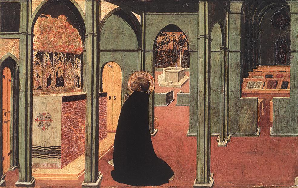 St Thomas Inspired by the Dove of the Holy Ghost by SASSETTA