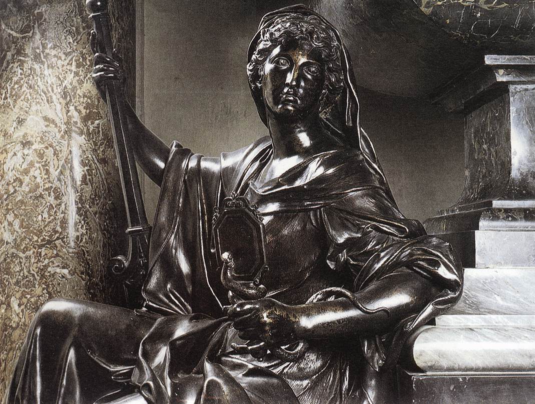 Funeral Monument of Mazarin (detail) by COYSEVOX, Antoine