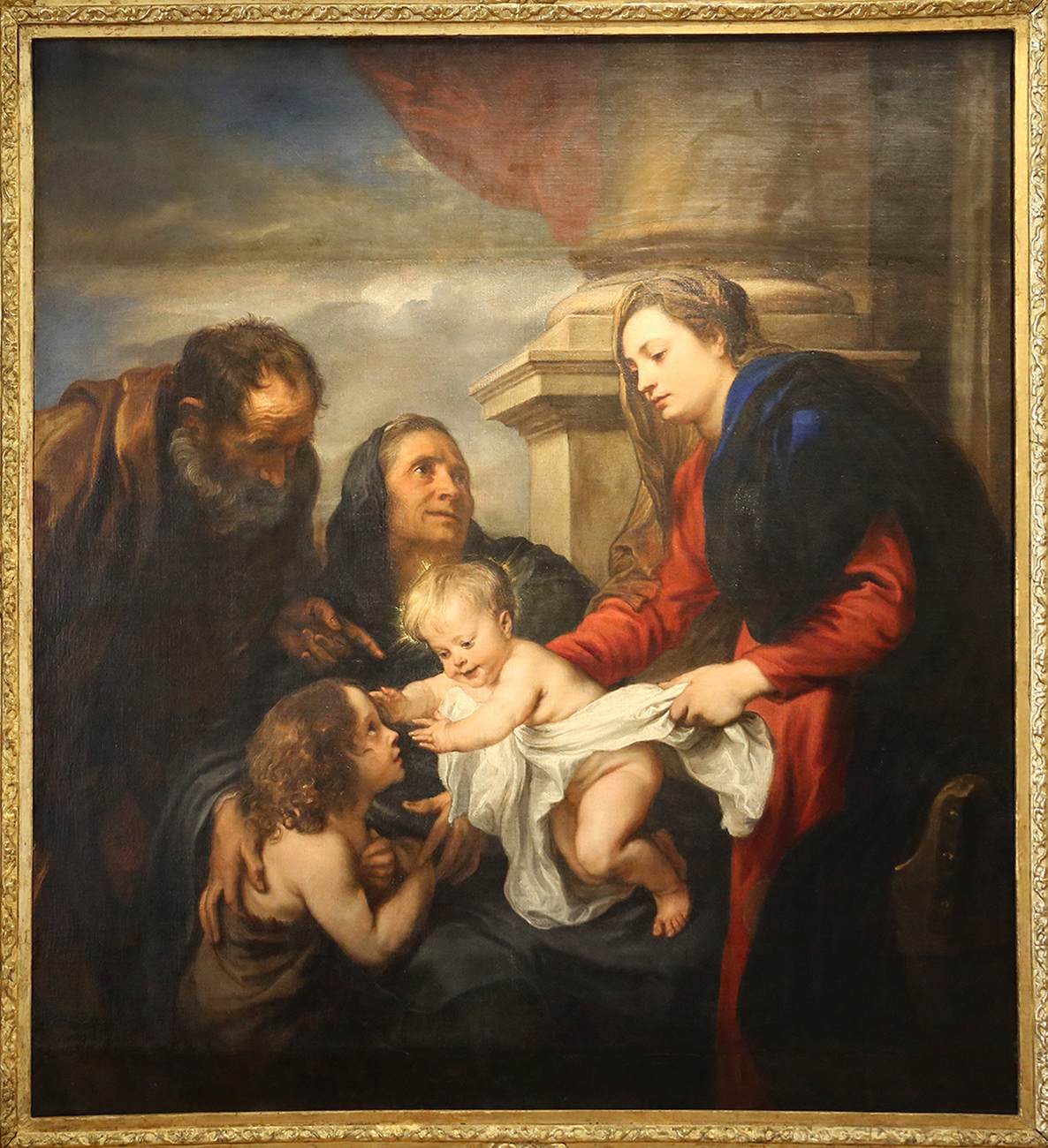 Holy Family with Sts Elisabeth and the Infant St John by