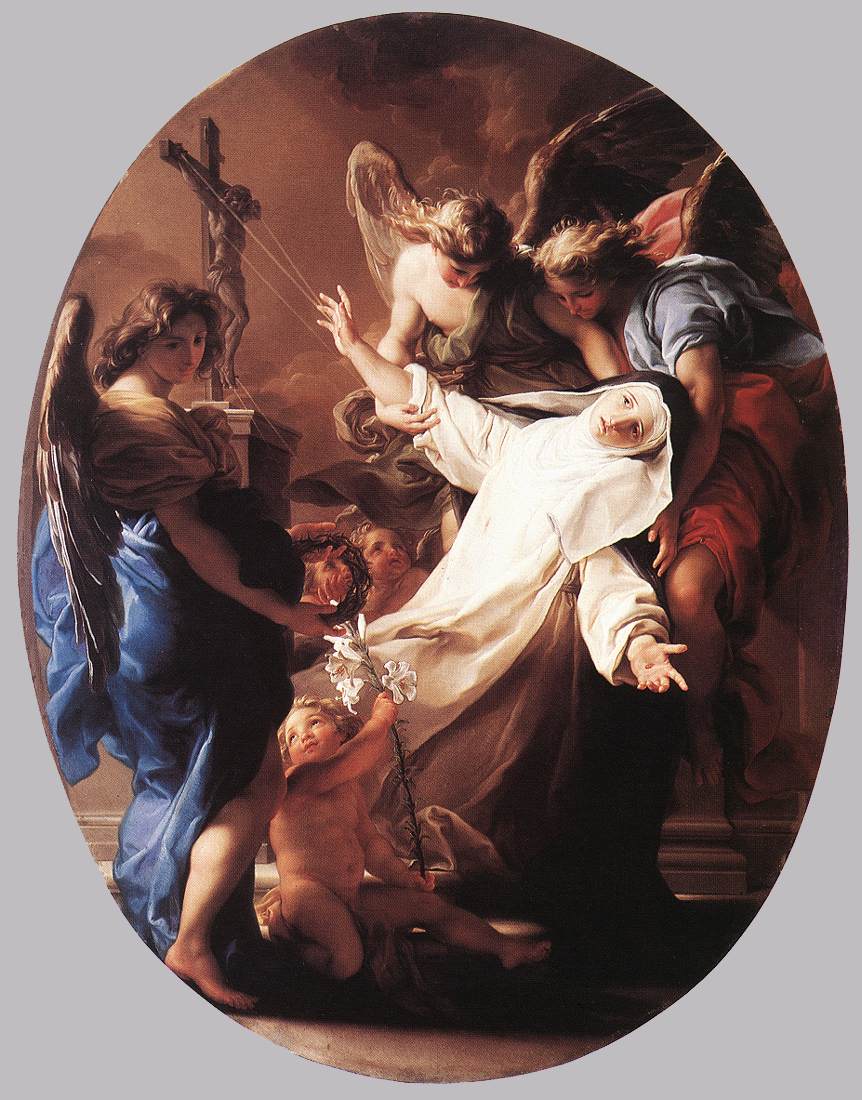 The Ecstasy of St Catherine of Siena by