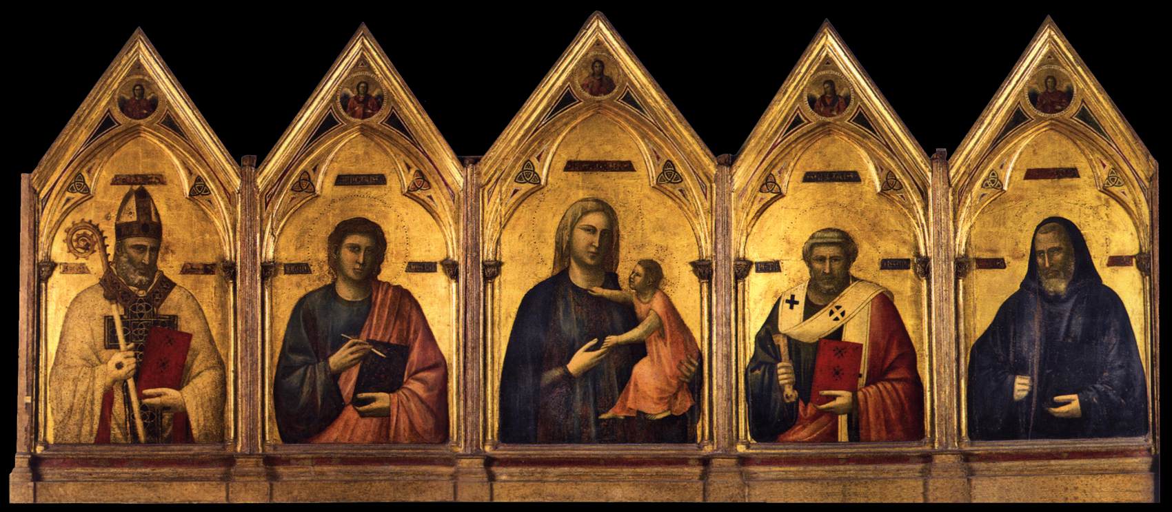 Badia Polyptych by GIOTTO di Bondone