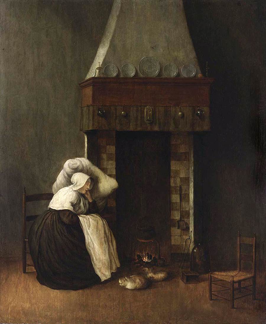 Sleeping Woman (The Convalescent) by VREL, Jacobus