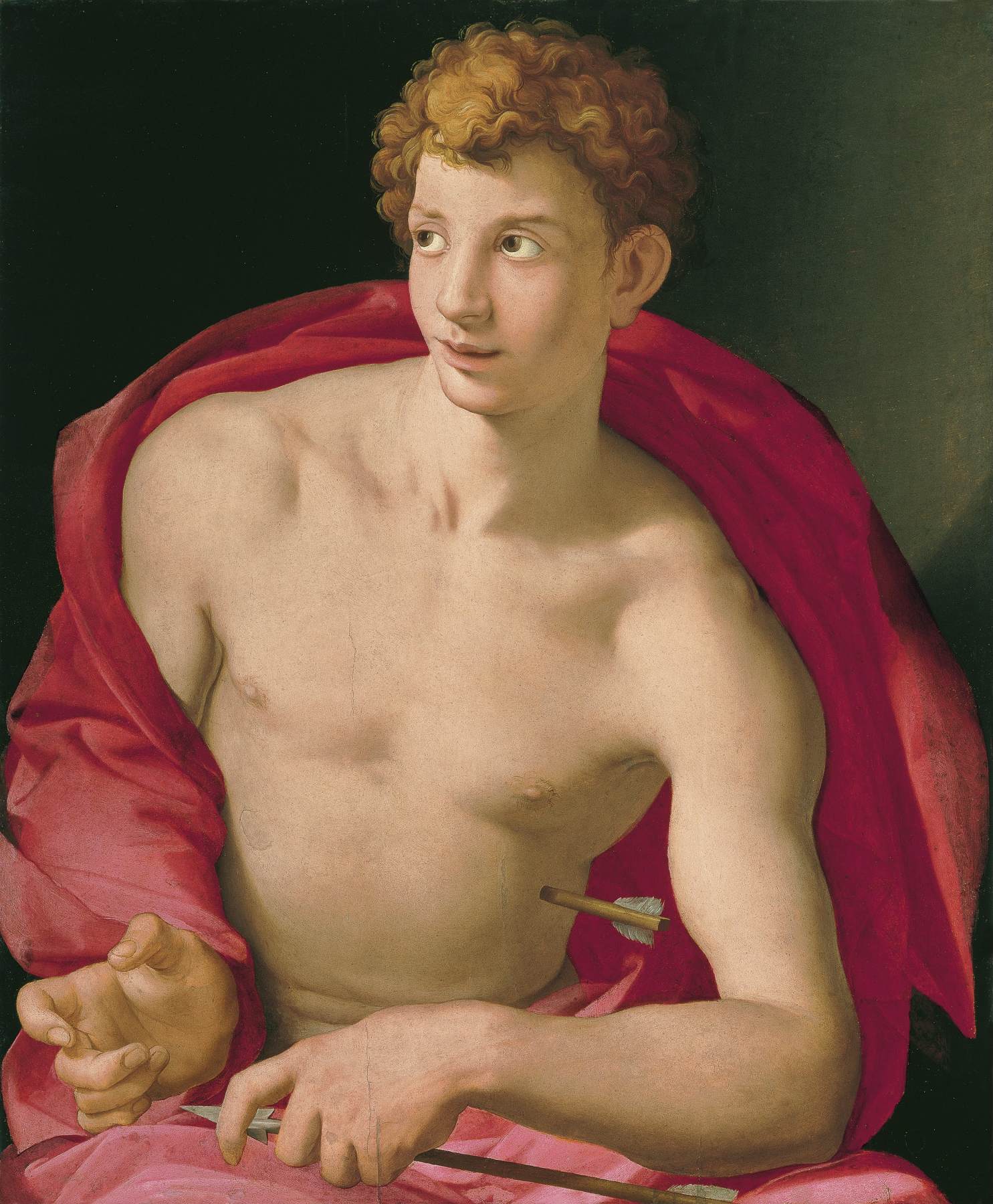 St Sebastian by BRONZINO, Agnolo