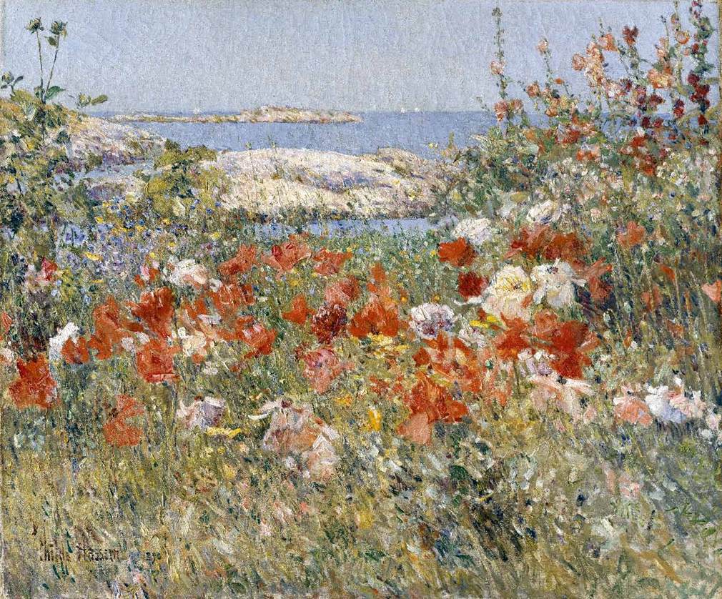 Celia Thaxter's Gardens, Isles of Shoals, Maine by