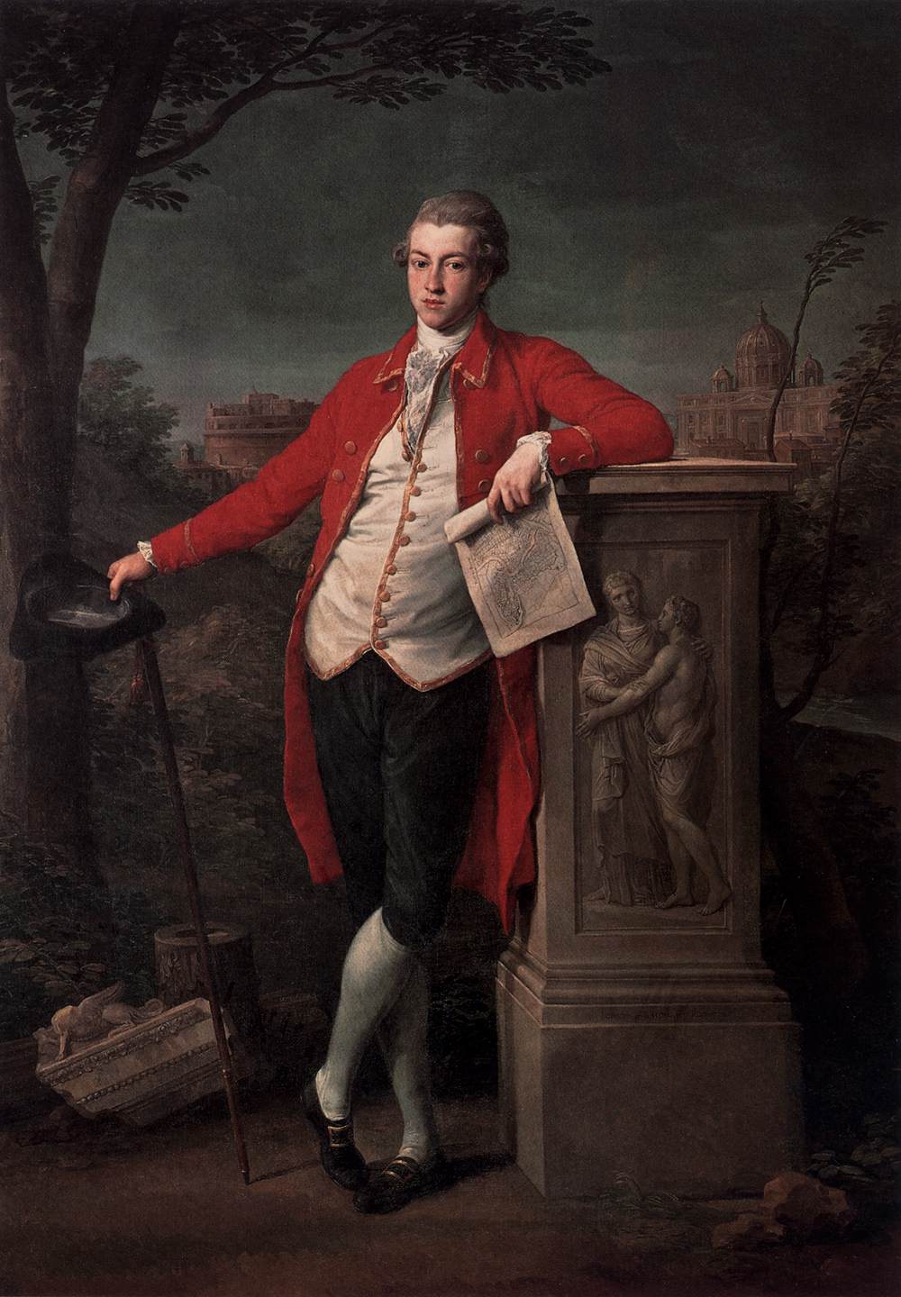 A Knight in Rome: Charles Cecil Roberts by BATONI, Pompeo