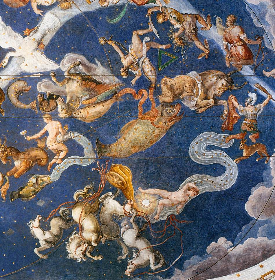 View of the ceiling (detail) by VECCHI, Giovanni de'