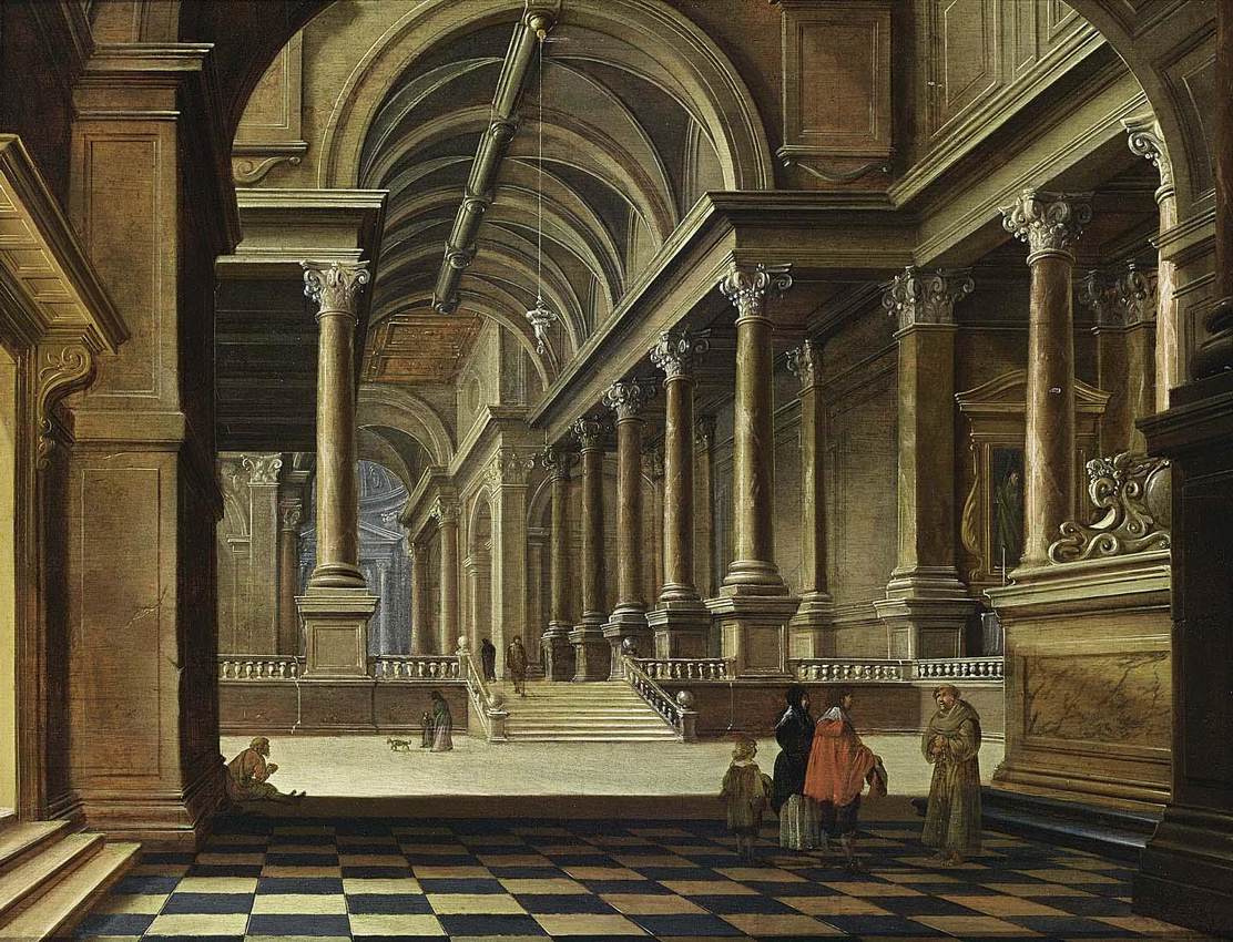 Interior of an Imaginary Church by BASSEN, Bartholomeus van