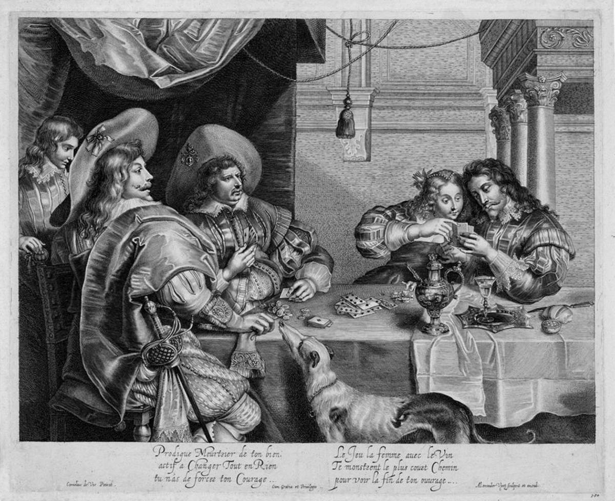 Card Players by VOET, Alexander, the Elder