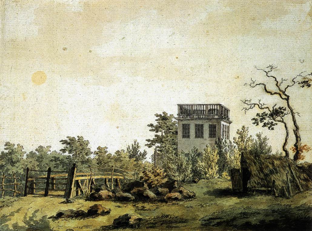 Landscape with Pavilion by