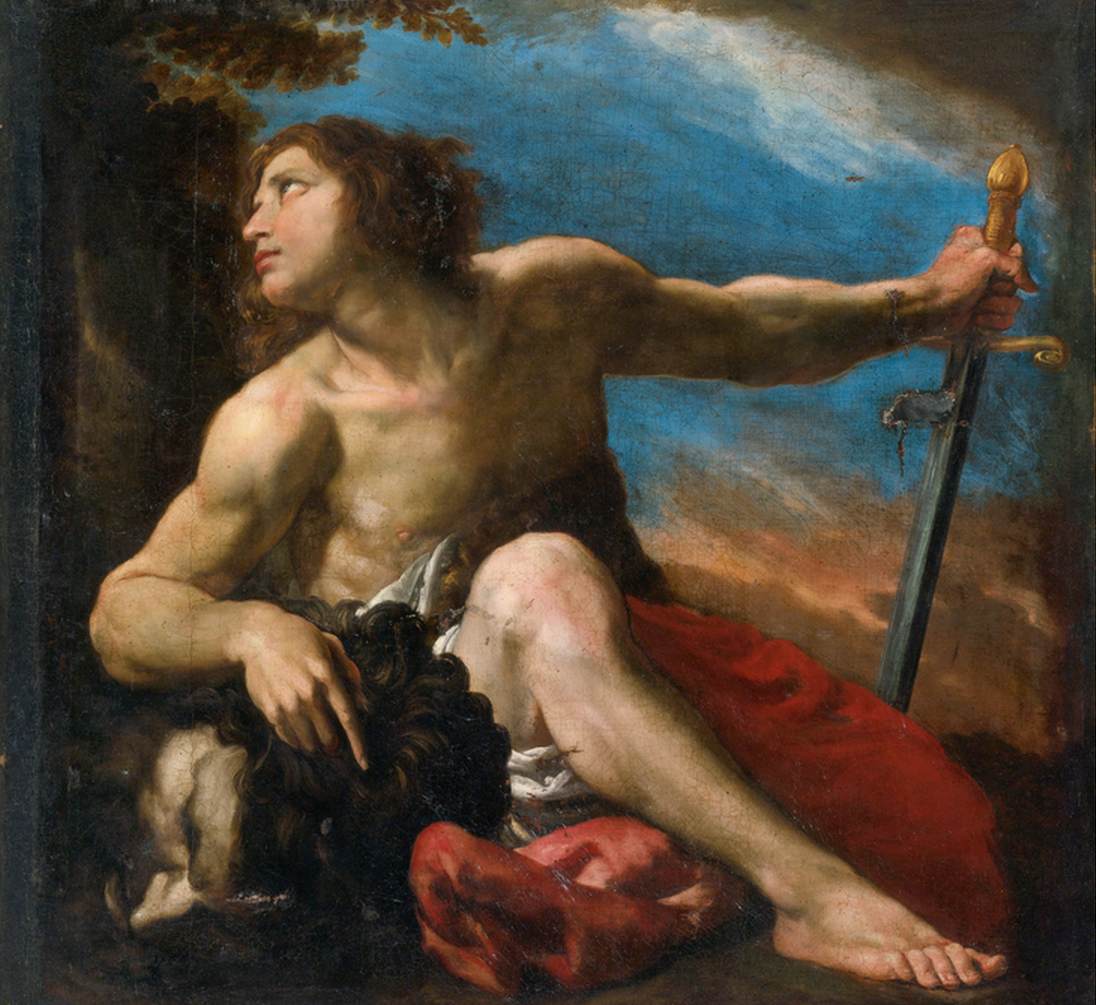 David with the Head of Goliath by MOLA, Pier Francesco