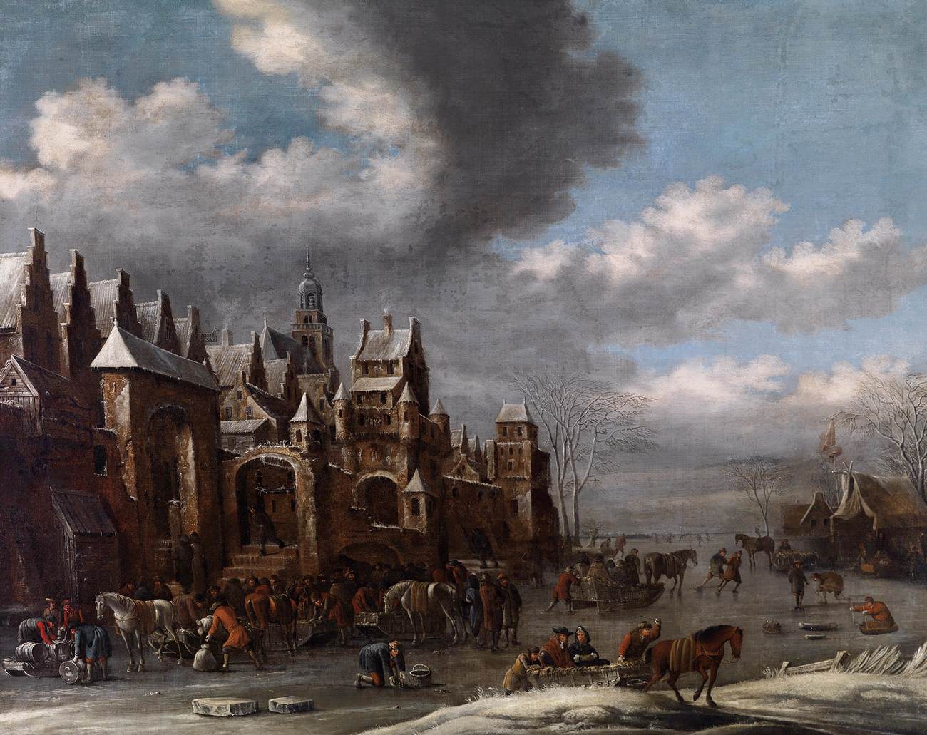 Winter Landscape by HEEREMANS, Thomas