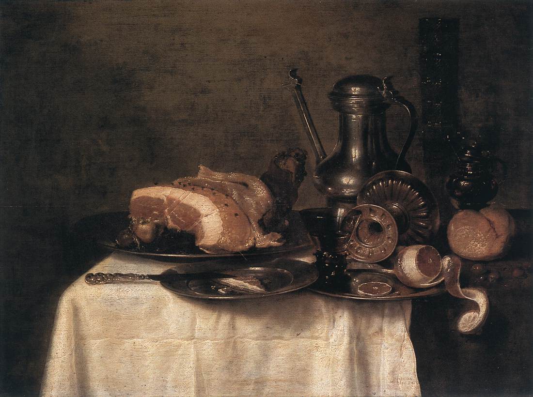 Still-Life by HEDA, Willem Claesz.