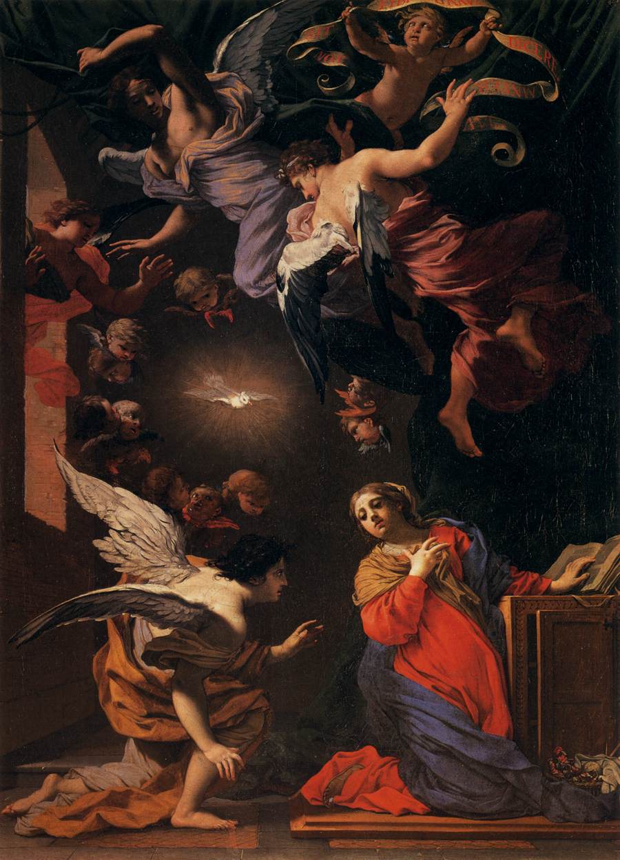 Annunciation by VOUET, Simon