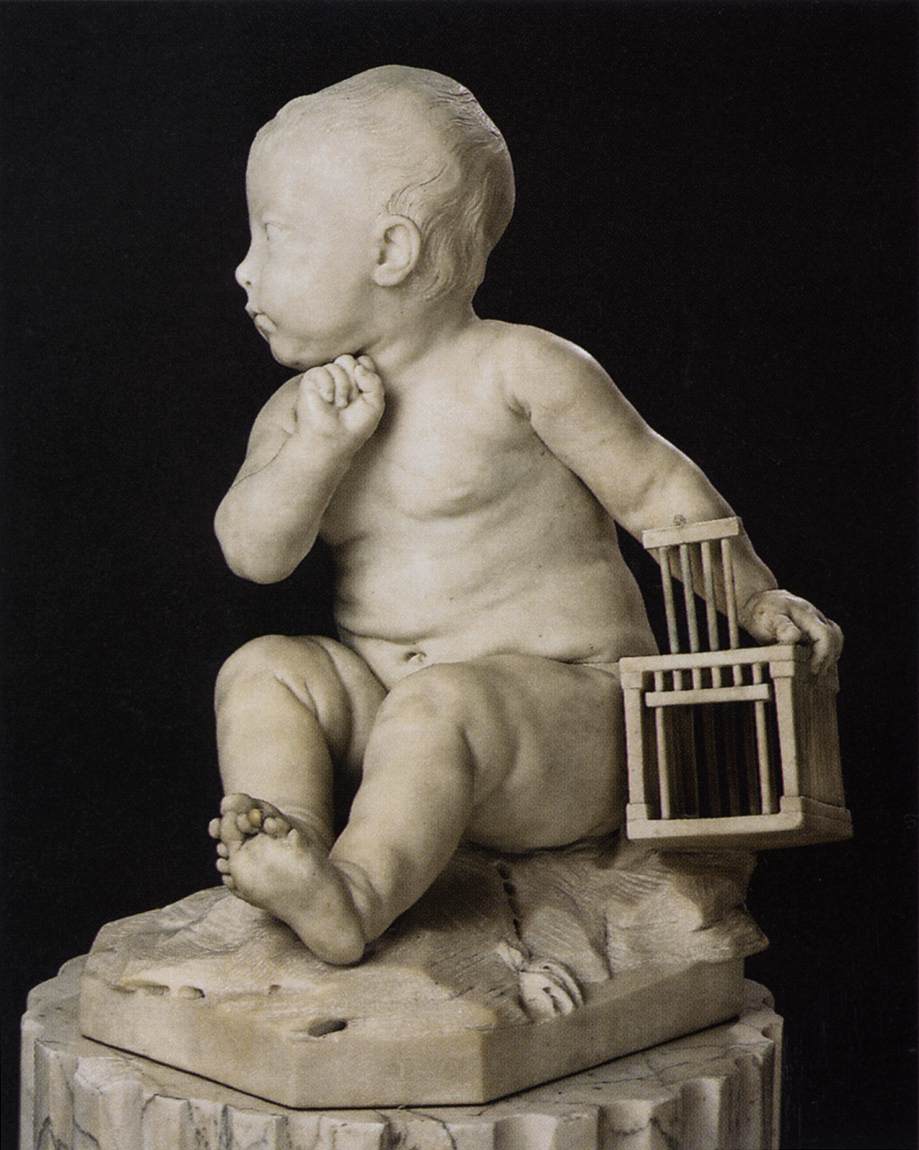 Child with a Birdcage by