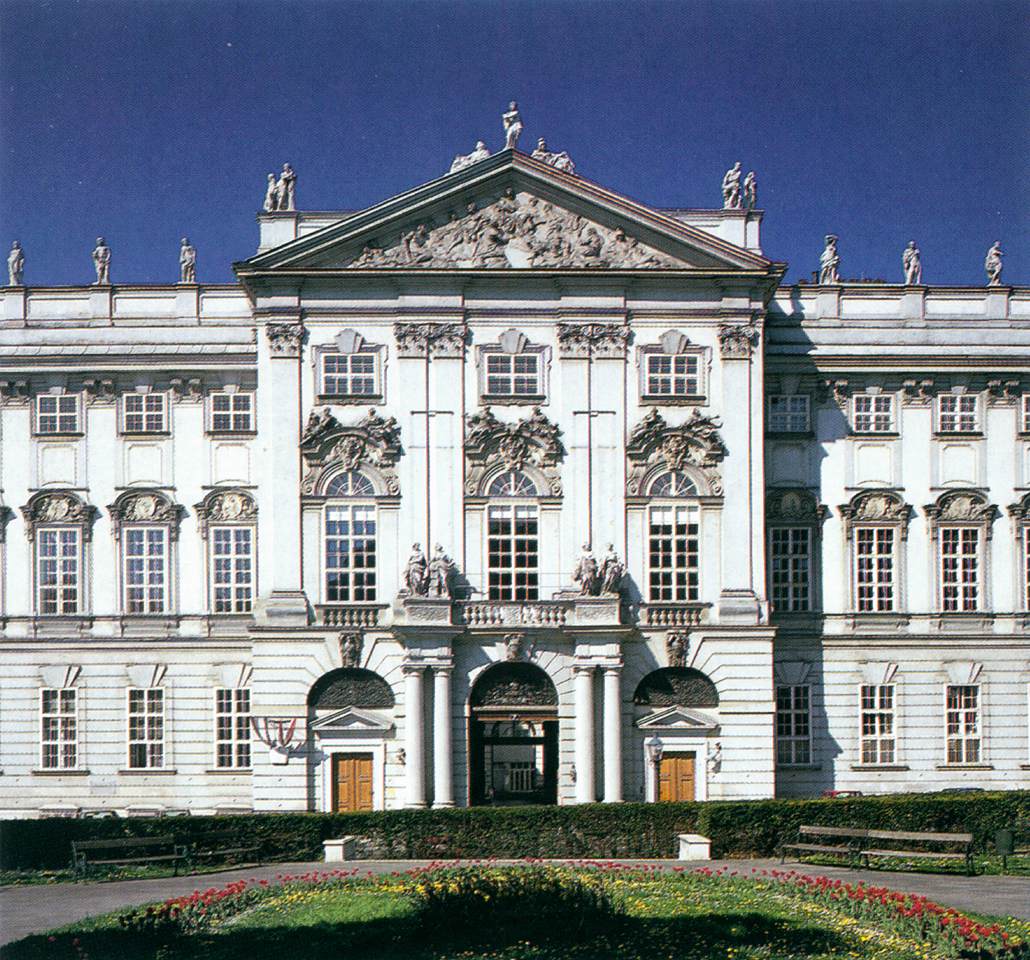 Exterior view by FISCHER VON ERLACH, Johann Bernhard