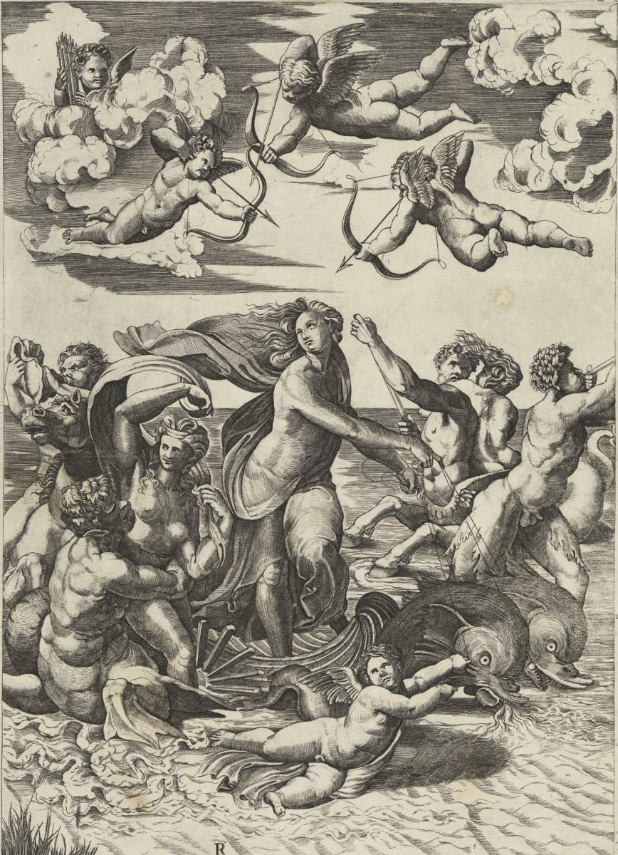 The Triumph of Galatea by DENTE DA RAVENNA, Marco