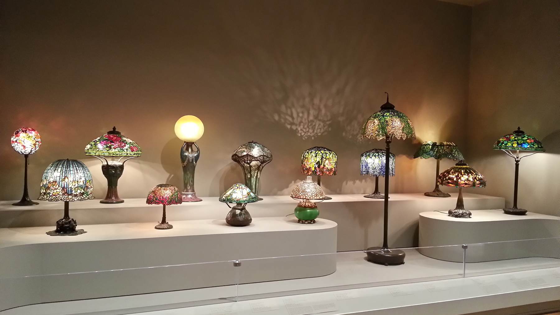 Tiffany lamps by