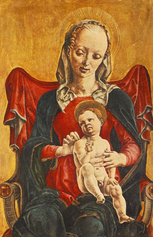 Madonna with the Child by TURA, Cosmè