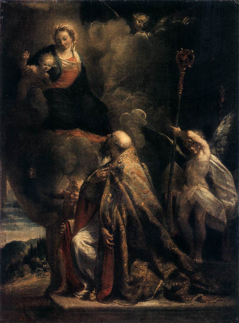 Vision of St Gregory by MORAZZONE