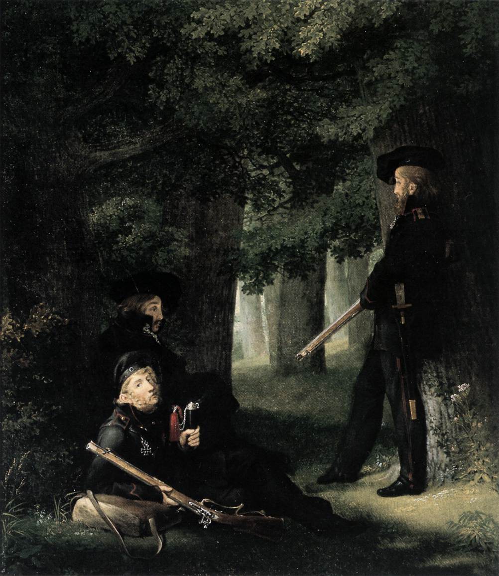 On Outpost Duty by KERSTING, Georg Friedrich