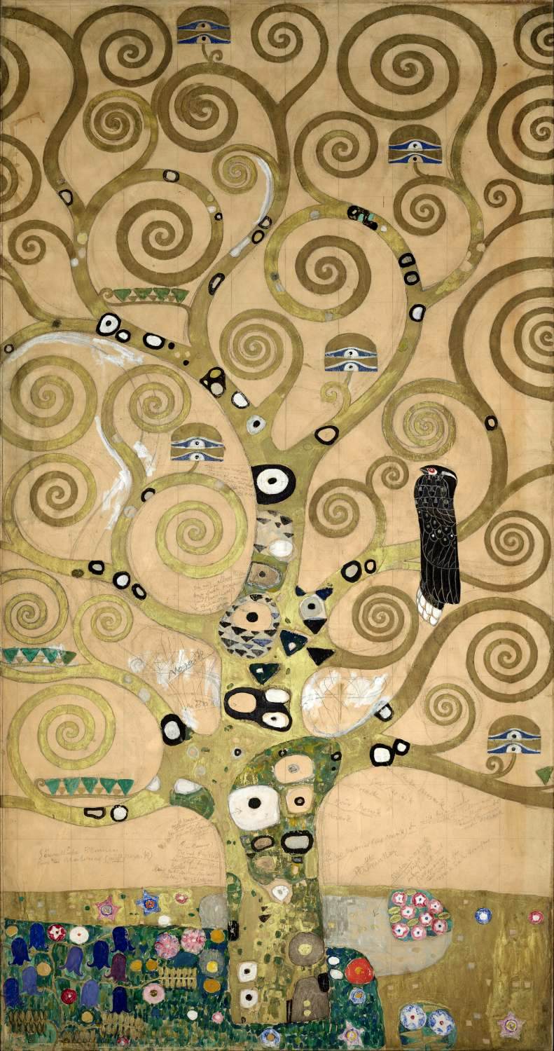 Stoclet Frieze: Tree of Life by KLIMT, Gustav