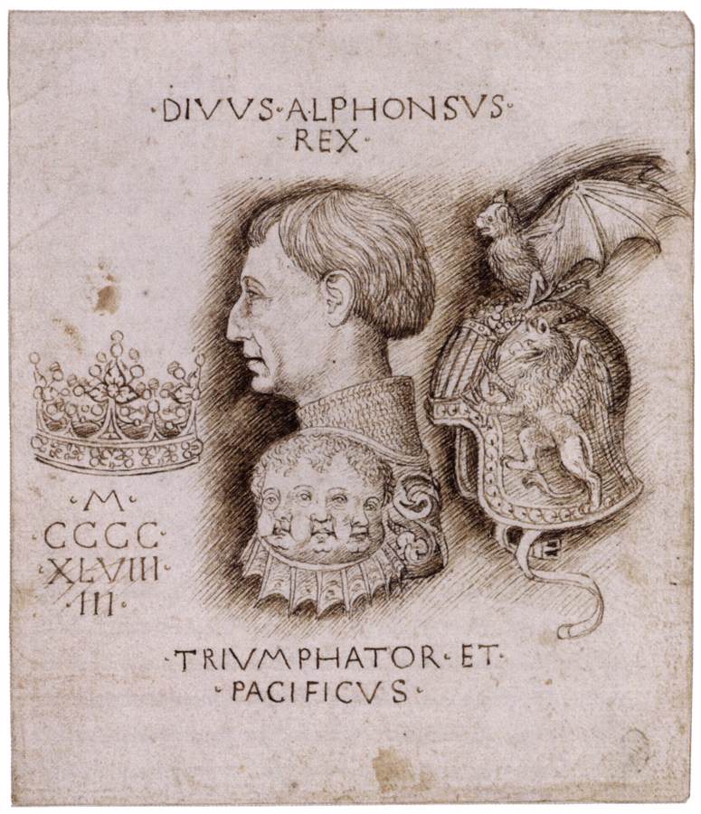 Alfonso of Aragon by PISANELLO