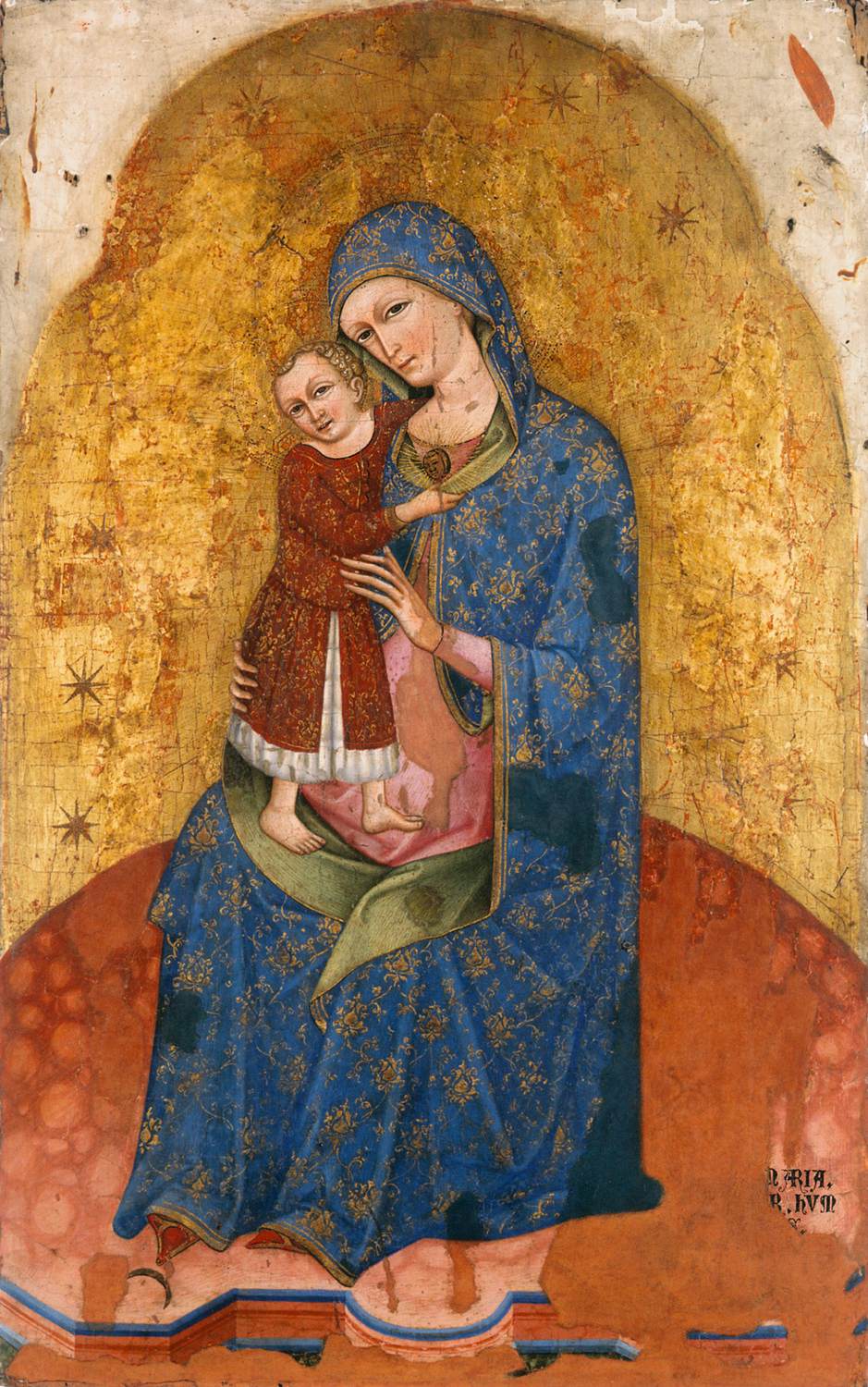 Altarpiece of the Virgin Mary (central panel) by