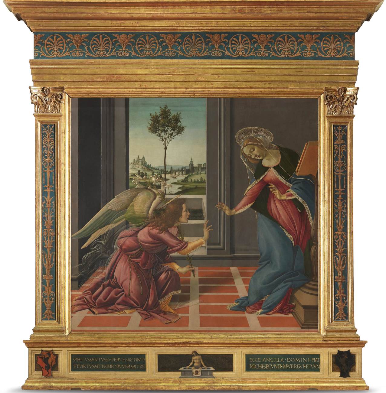 Cestello Annunciation (in frame) by