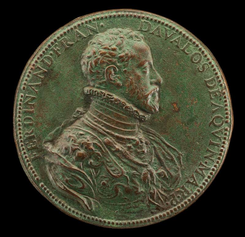 Francesco Ferdinando d'Ávalos (obverse) by FONTANA, Annibale