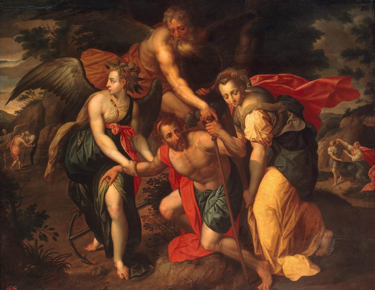 Allegory of the Three Ages of Man by BACKER, Jacob de